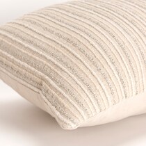norah neutral accent pillow   