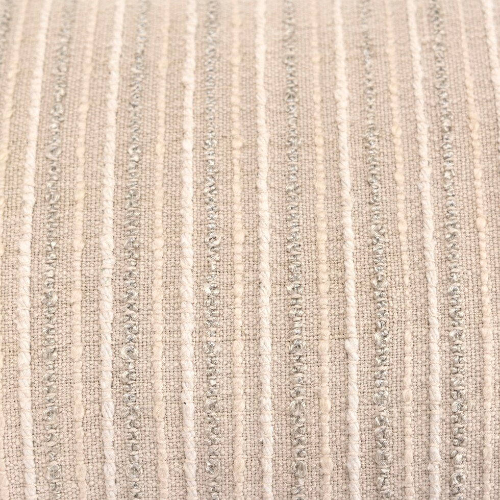 norah neutral accent pillow   