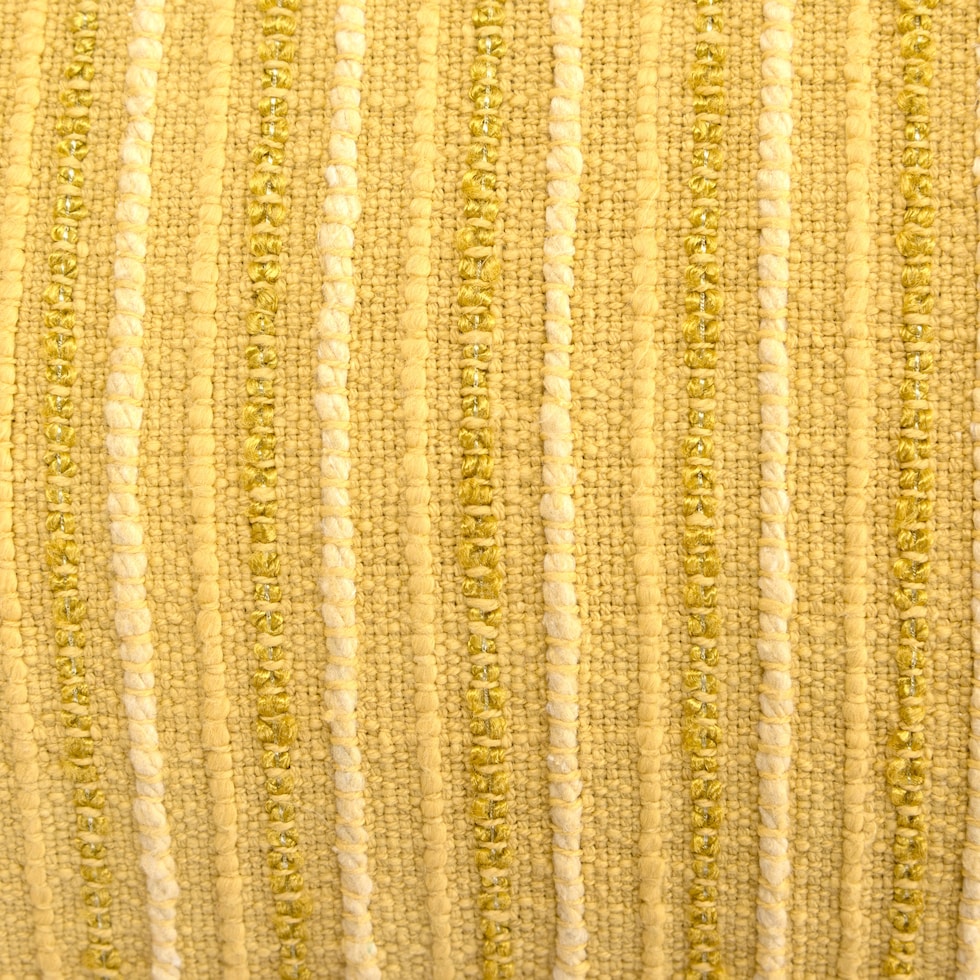 norah yellow accent pillow   