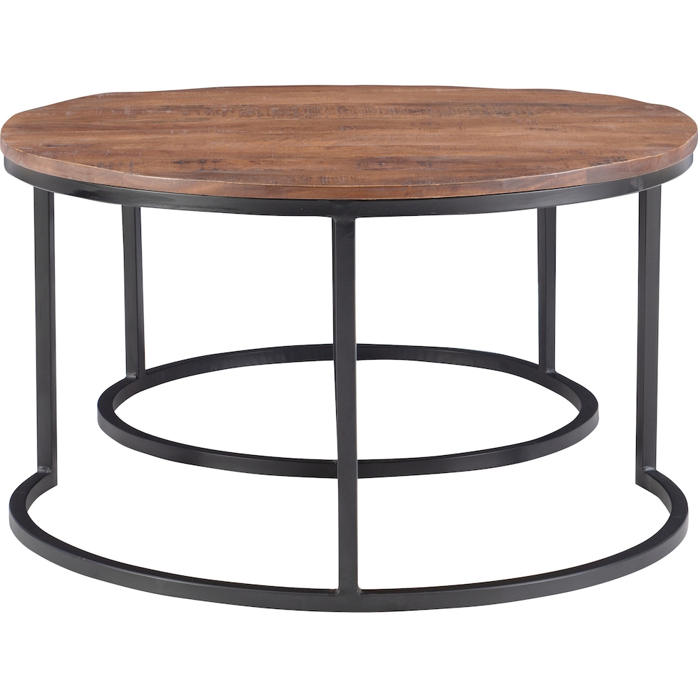 norfolk dark brown coffee table   