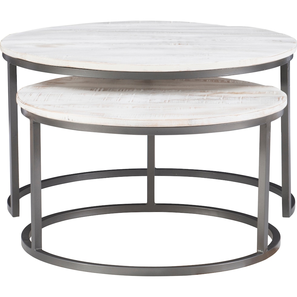 norfolk white coffee table   