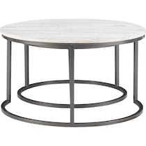 norfolk white coffee table   