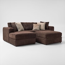 nori dark brown  pc living room   