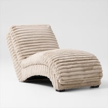 nori light brown chaise   