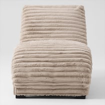 nori light brown chaise   