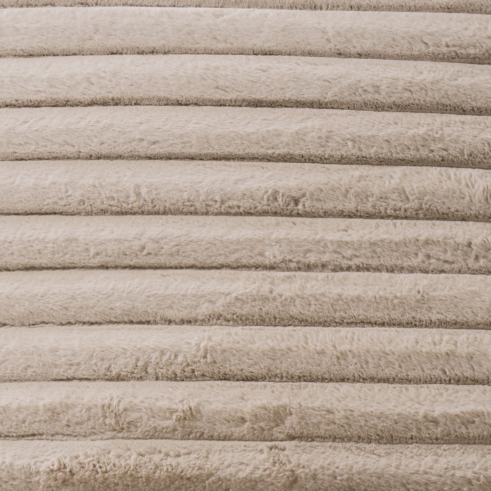 nori light brown chaise   