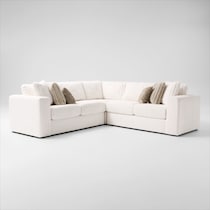 nori white sectional   