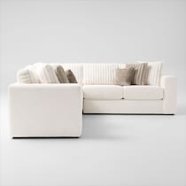 nori white sectional   