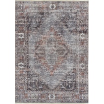 norland gray area rug  x    