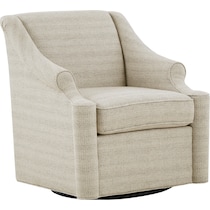 norman neutral swivel chair   