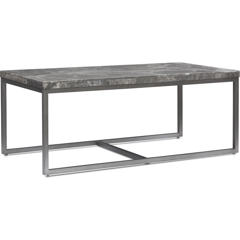 normandy gray coffee table   