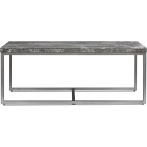 normandy gray coffee table   