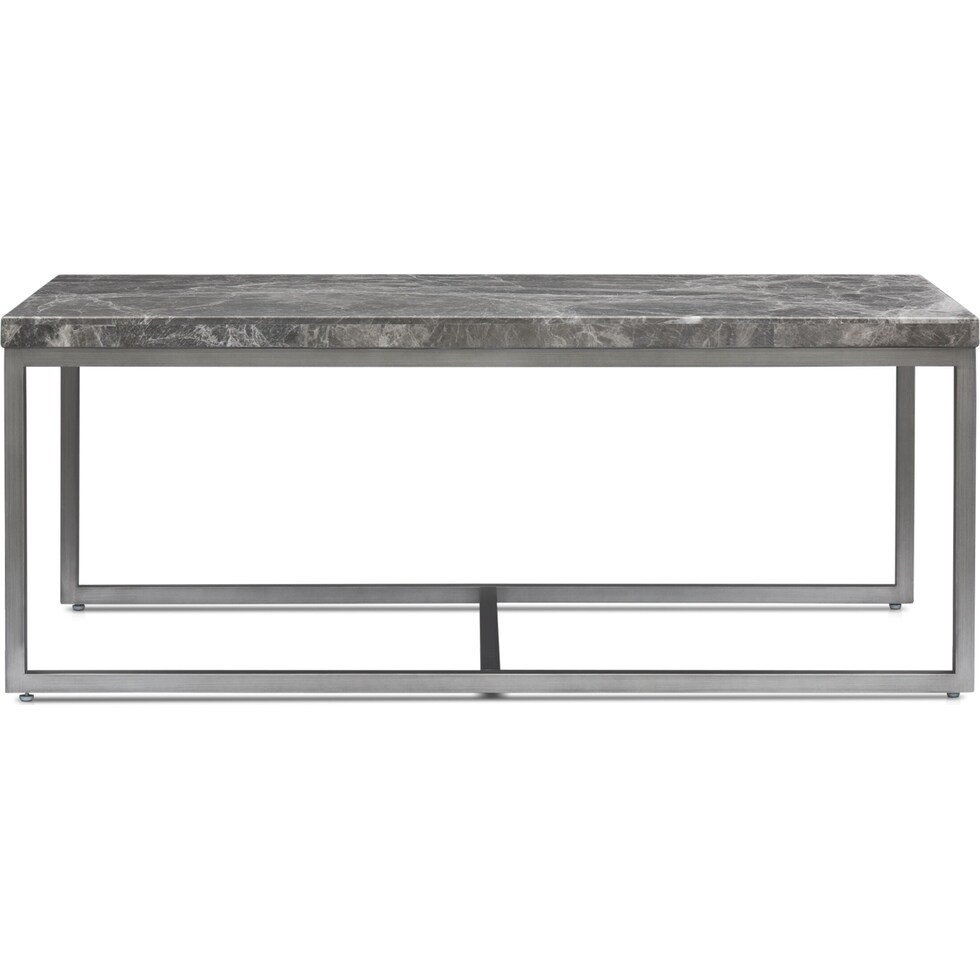 normandy gray coffee table   