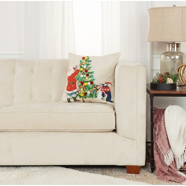 North Pole Tree 20" x 20" Pillow