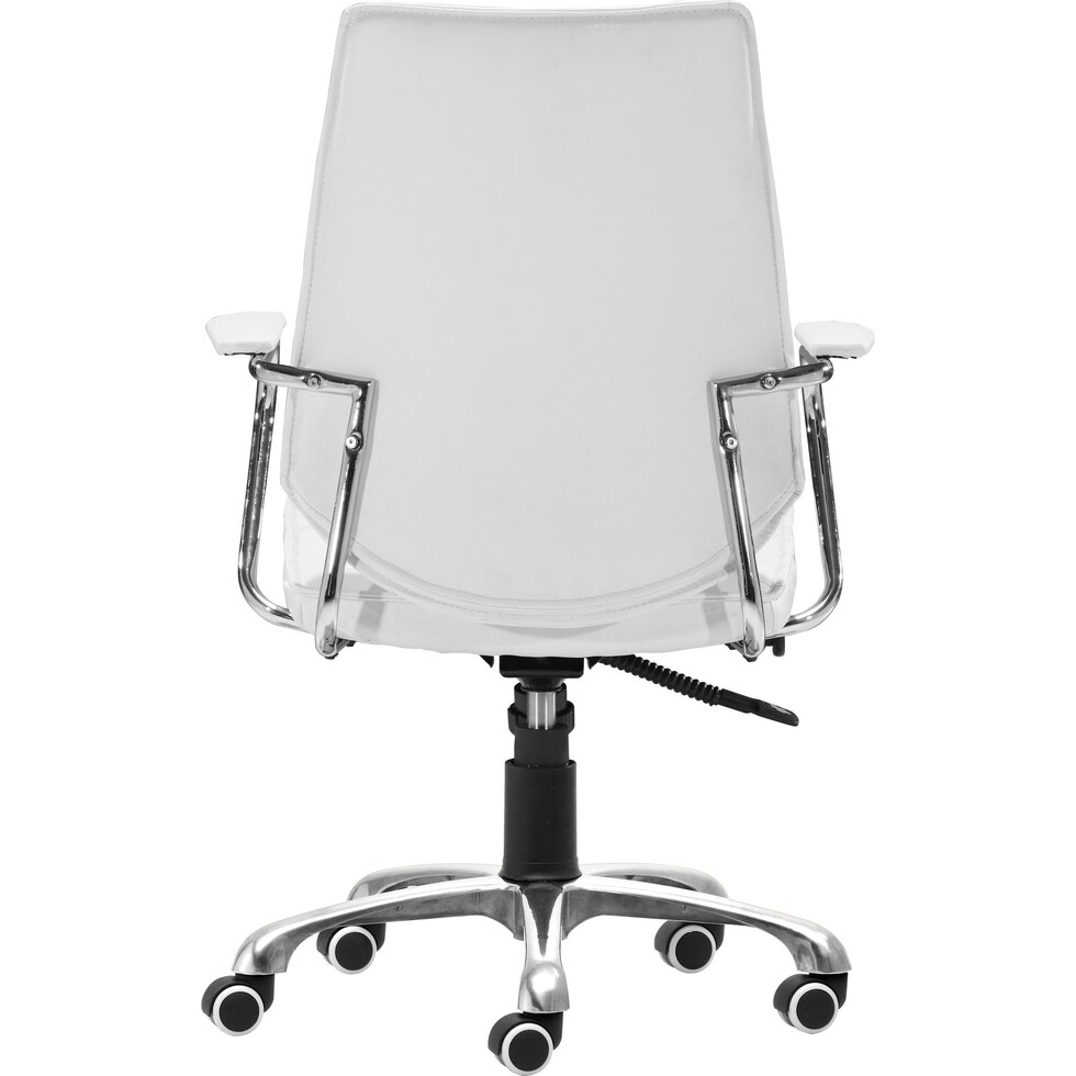 norton white office chair   