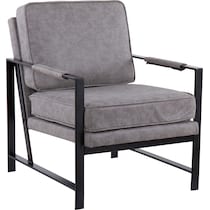 nottingham gray accent chair   