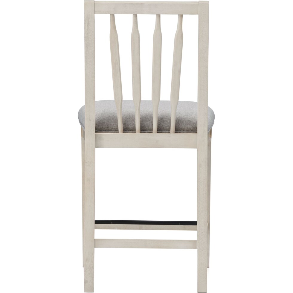 nova coast gray bar stool   