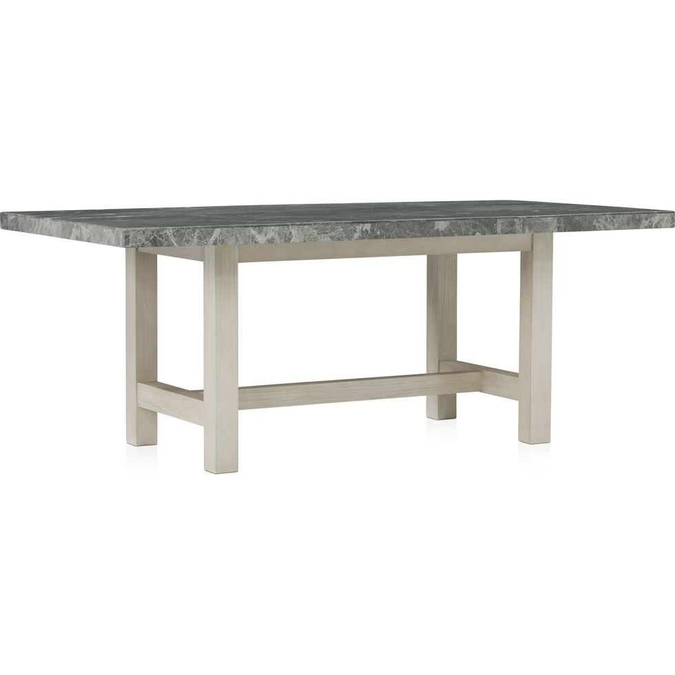 nova coast gray dining table   