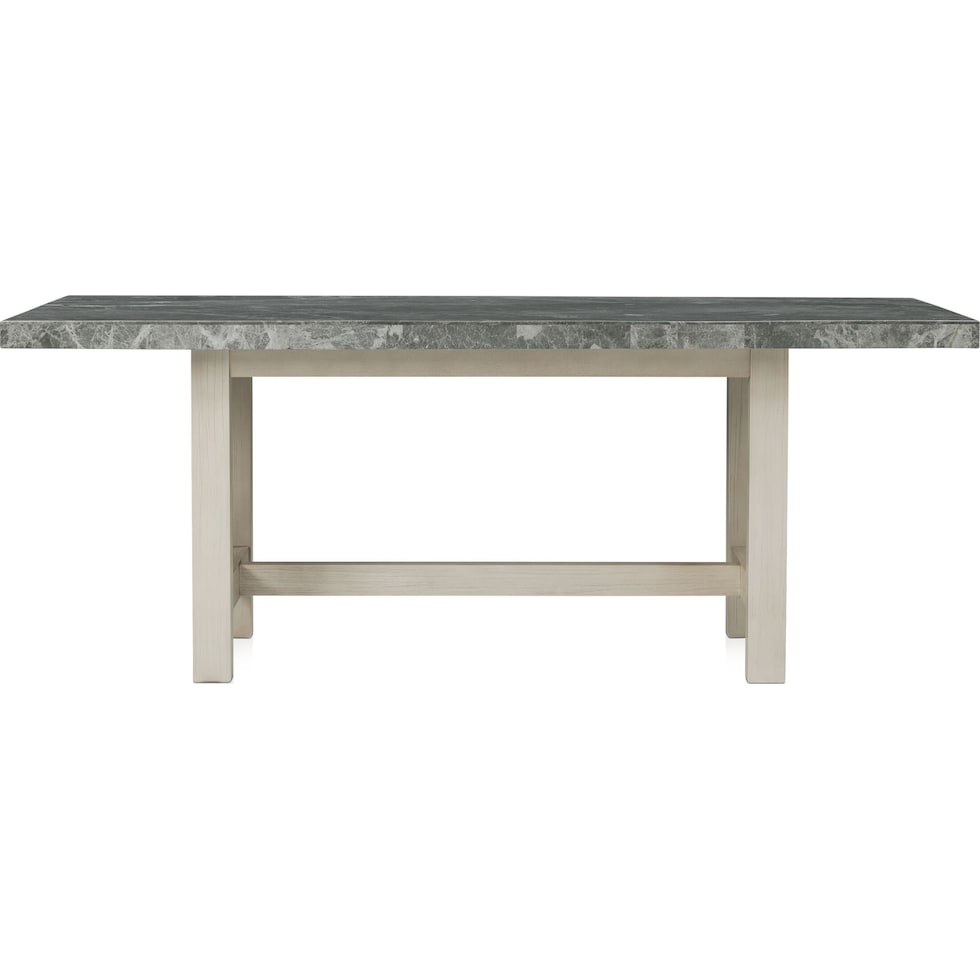 nova coast gray dining table   