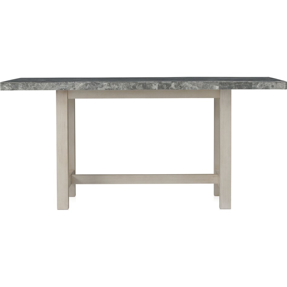 nova coast gray dining table   