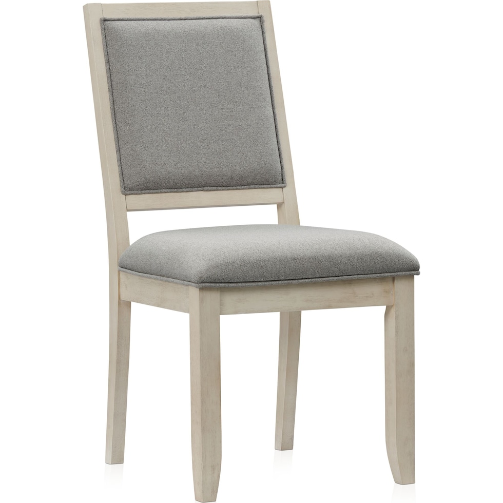 nova coast gray side chair   