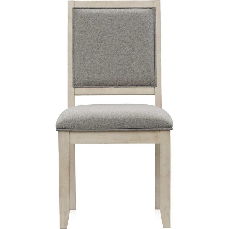 nova coast gray side chair   