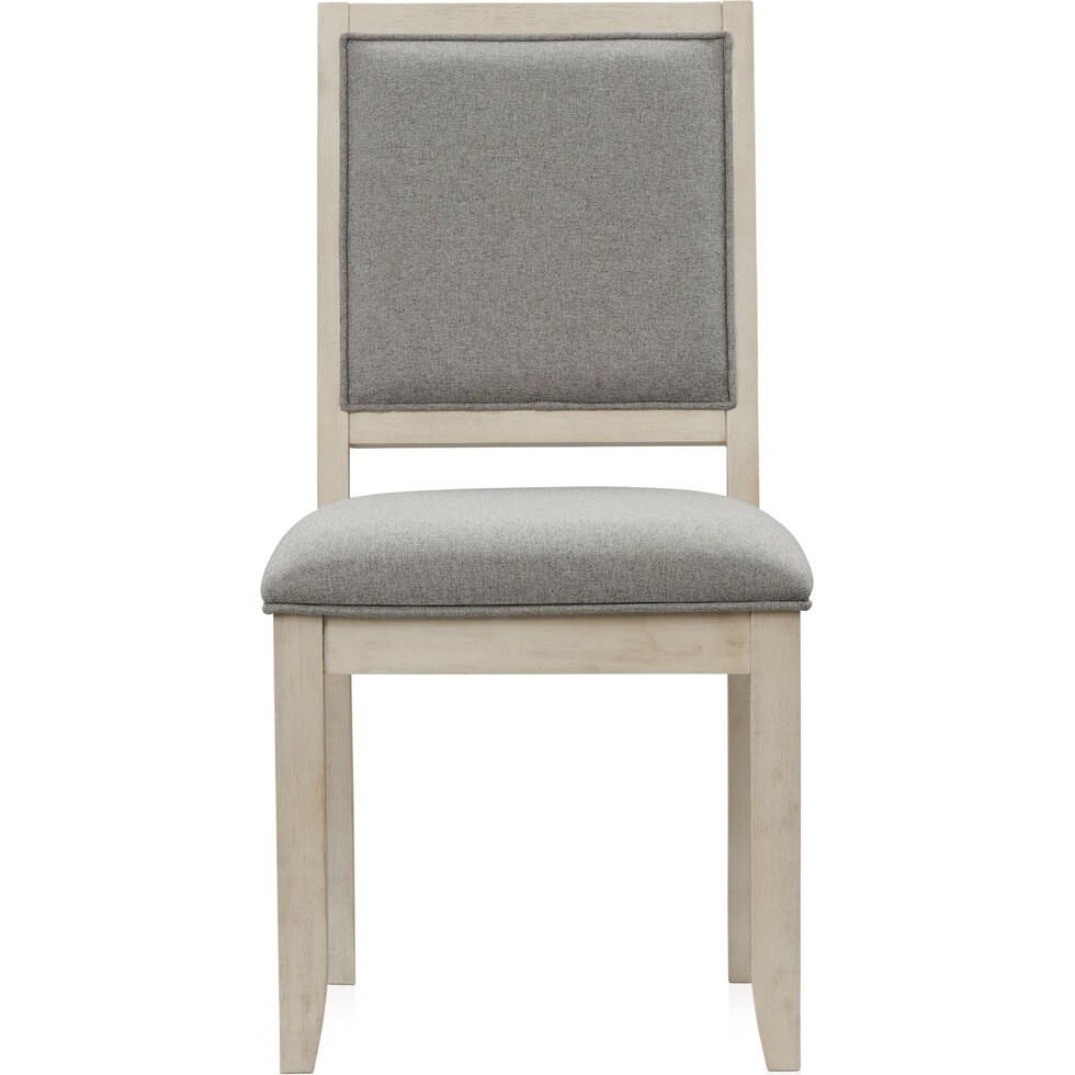 nova coast gray side chair   