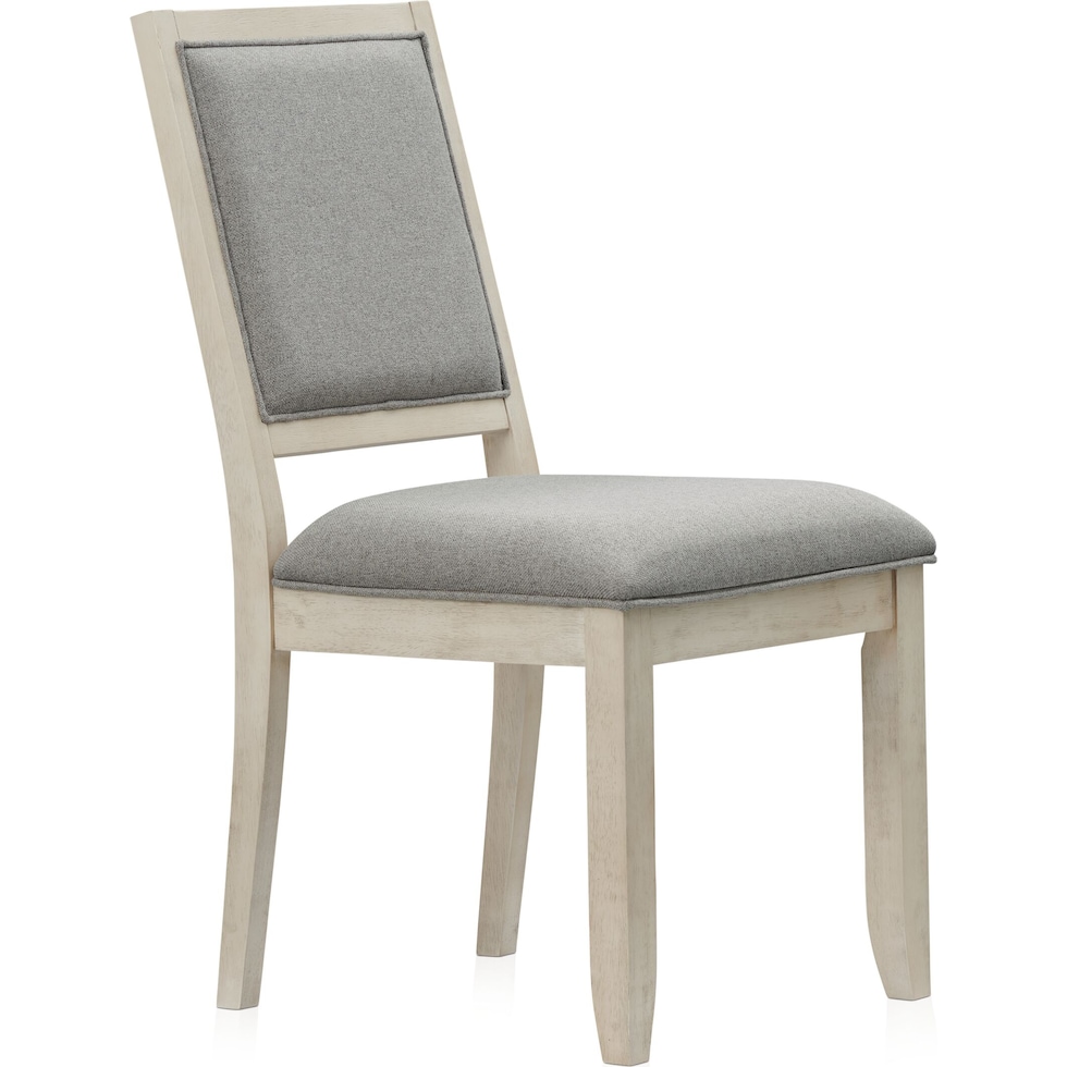 nova coast gray side chair   