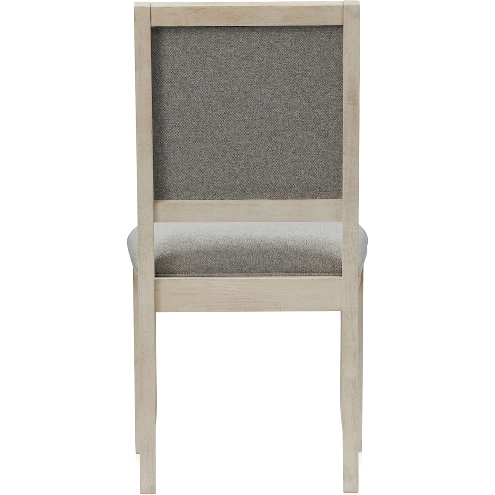 nova coast gray side chair   