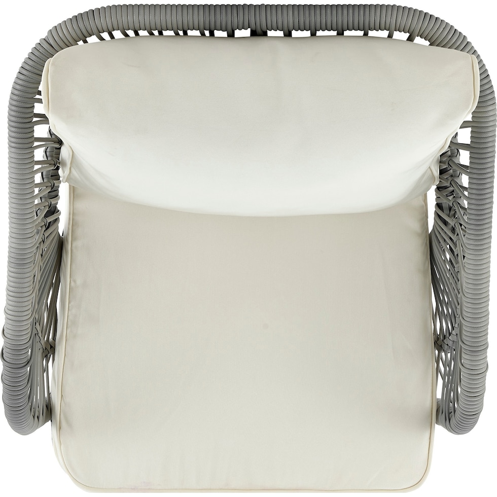 oakland gray cream outdoor sofa set   