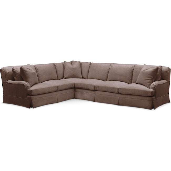 Living Room Furniture - Campbell 2-Piece Large Sectional