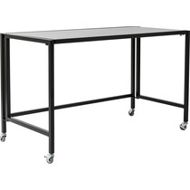 oaklie black desk   