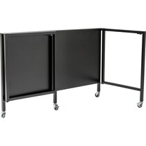 oaklie black desk   