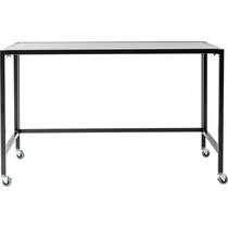 oaklie black desk   