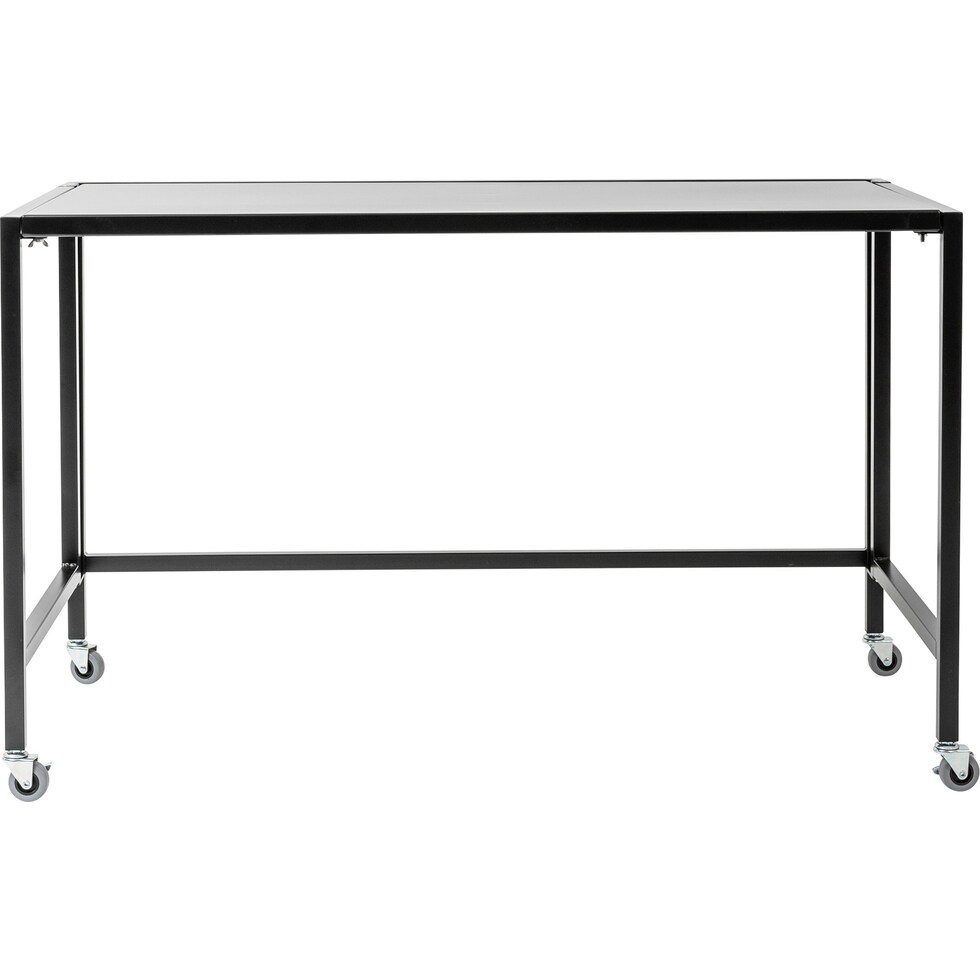 oaklie black desk   