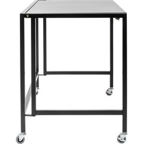 oaklie black desk   