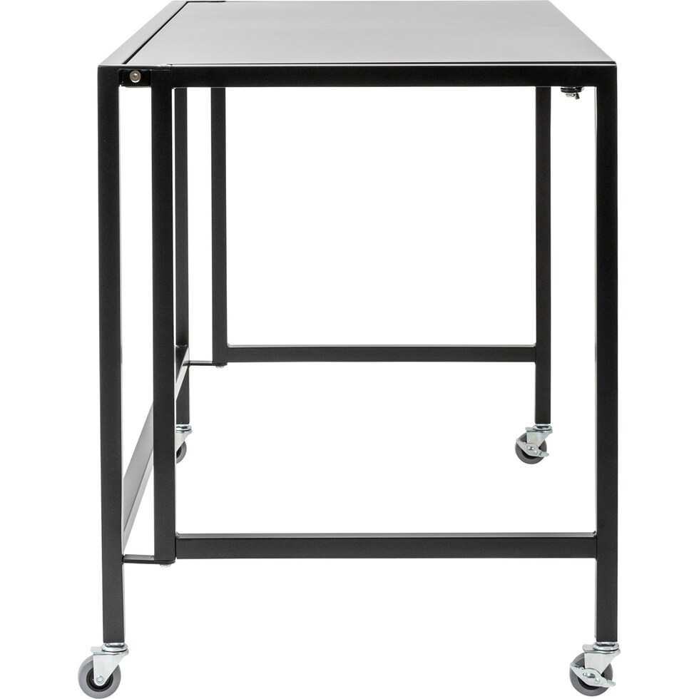 oaklie black desk   