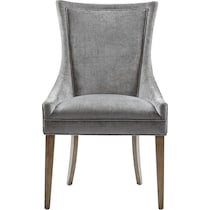 oakmont gray dining chair   