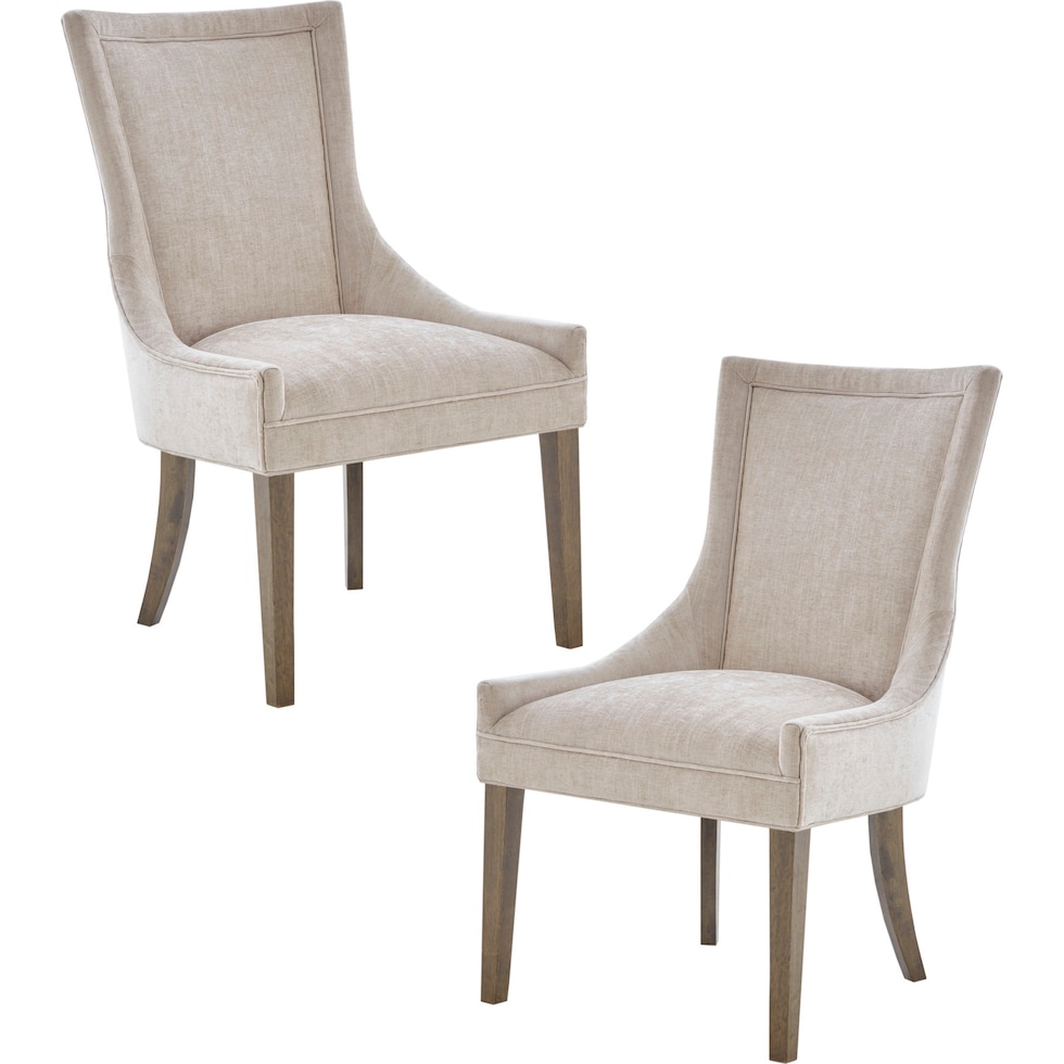 oakmont neutral dining chair   