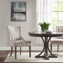 oakmont neutral dining chair   