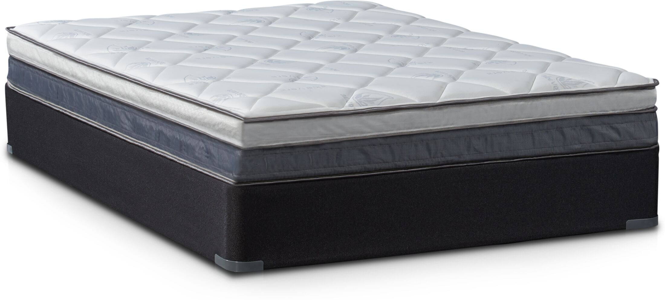 oasis plush full mattress and foundation set