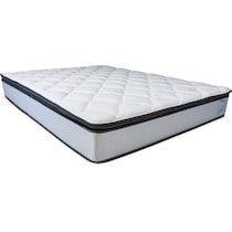 oasis plush white queen mattress   