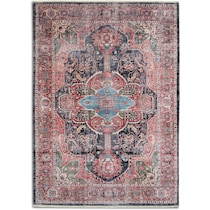 oavia red area rug  x    