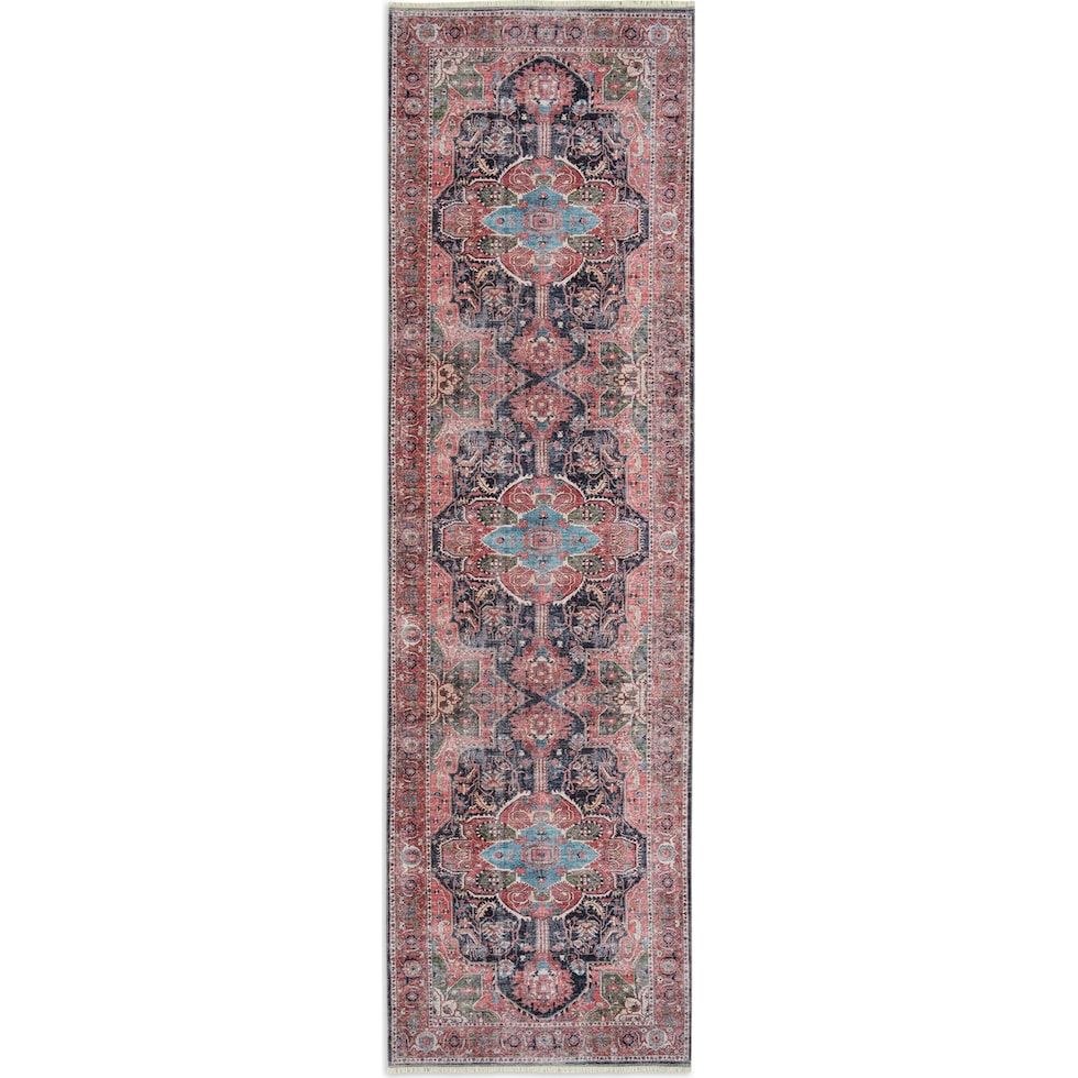 oavia red rug   