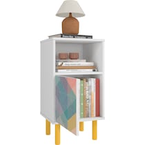 oberon multicolor nightstand   