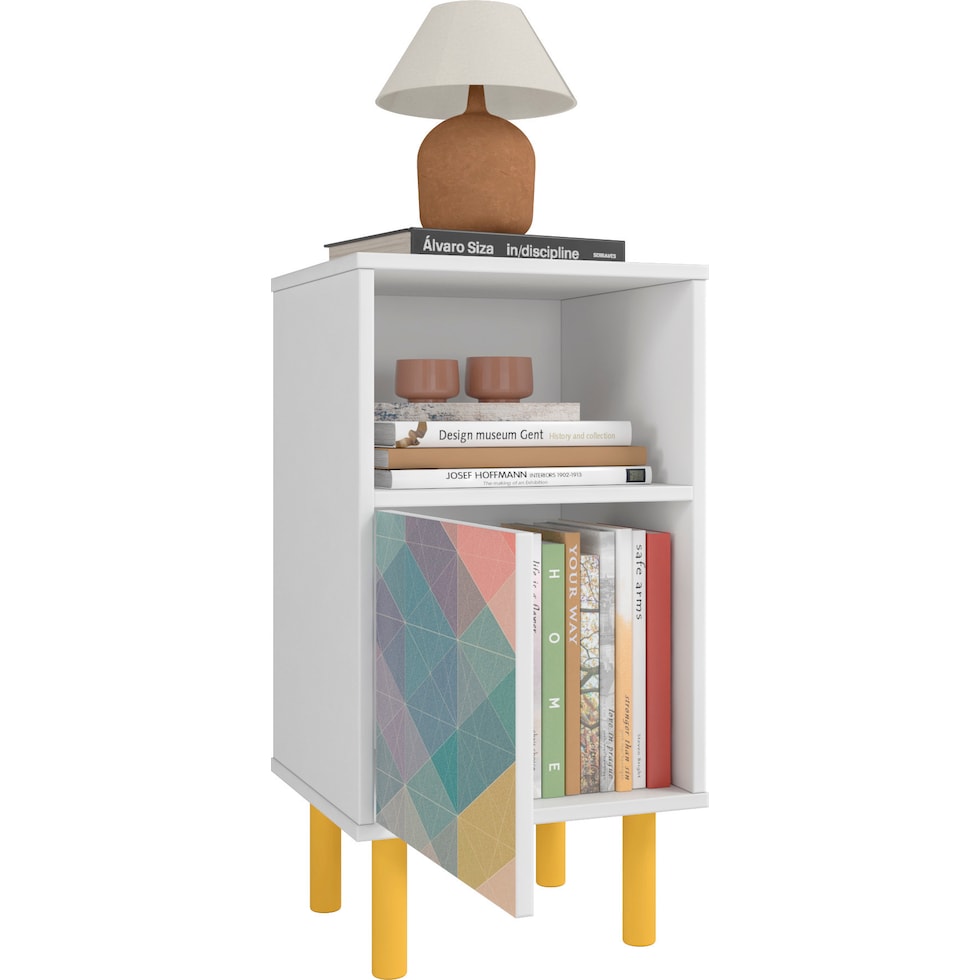 oberon multicolor nightstand   