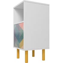 oberon multicolor nightstand   