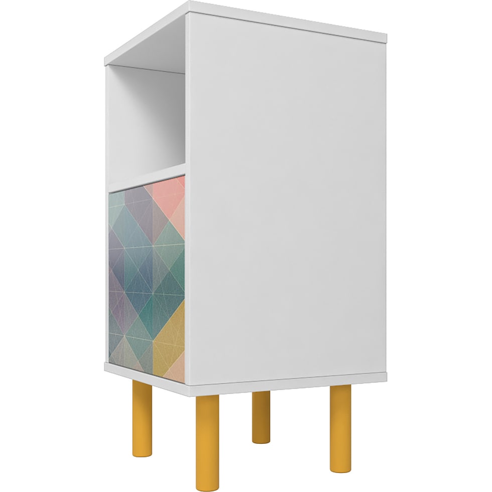 oberon multicolor nightstand   