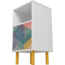 oberon multicolor nightstand   