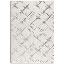 obstruct gray area rug  x    